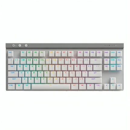 TECLADO GAMING RGB LOGITECH G515 LIGHTSPEED TKL MECÁNICO INALÁMBRICO BLUETOOTH INGLÉS 920-012535