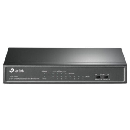 SWITCH TP LINK TL-SF1008LP(UN) 8 PUERTOS RJ45 / 4 PUERTOS POE 10/100 MBPS NO ADMINISTRABLE