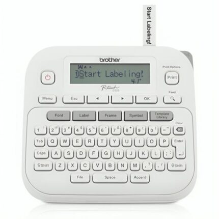 IMPRESORA DE ETIQUETAS BROTHER PTD220 DE 1/2 PULG 20MM/SEG 15 CARACTERES POR LINEA