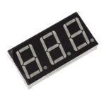 DISPLAY ANODO COMUN 7 SEGMENTOS 0.56" 3 DIGITOS ROJO 5631BS 53611BS SM310561K