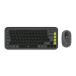 TECLADO Y MOUSE LOGITECH POP ICON COMBO INALÁMBRICO BLUETOOTH ESPAÑOL 920-013052