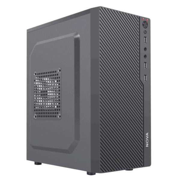 enlazanexo-fe213654ecb3d557 CASE NOVA CM04KTRA002C MINI TOWER SIN VENTILACIÓN INCLUIDA CON PANEL LATERAL Y CON FUENTE DE PODER PE600RNF013C - Imagen 1