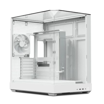 CASE APNX V2-WT-V1 MID TOWER 4 VENTILADORES CON PANEL LATERAL Y FRONTAL APCM-VI02143.21
